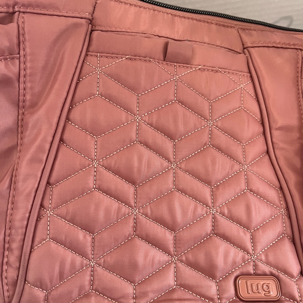 Lug Bag - Pink Quilted Mini Shuffle SE Crossbody Bag - Picture 8 of 11